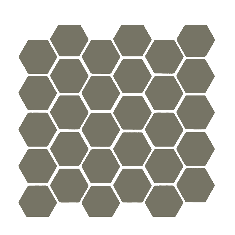 PASTILHA PORCELANA HEXAGONAL 5x5 COR NILA M-16063 - ATLAS