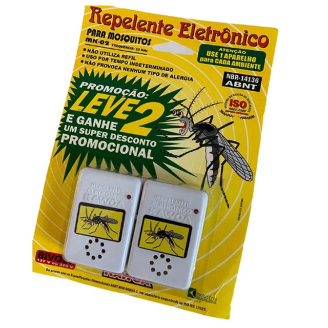 [PROMOÇÃO] Cartela com 2 repelentes mosquito
