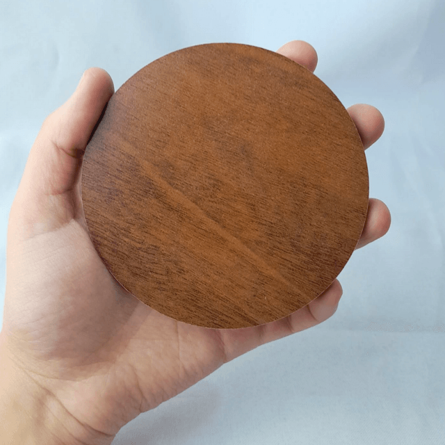 Base redonda 10cm de MDF Laminado (Kit 3 unidades) | Materiais para ...