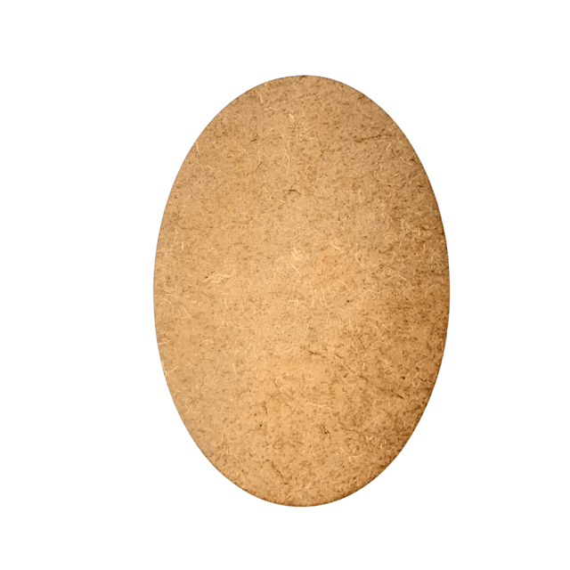 Kit Base Oval (4 peças) em MDF Cru | Materiais para Artesanato | Peças ...