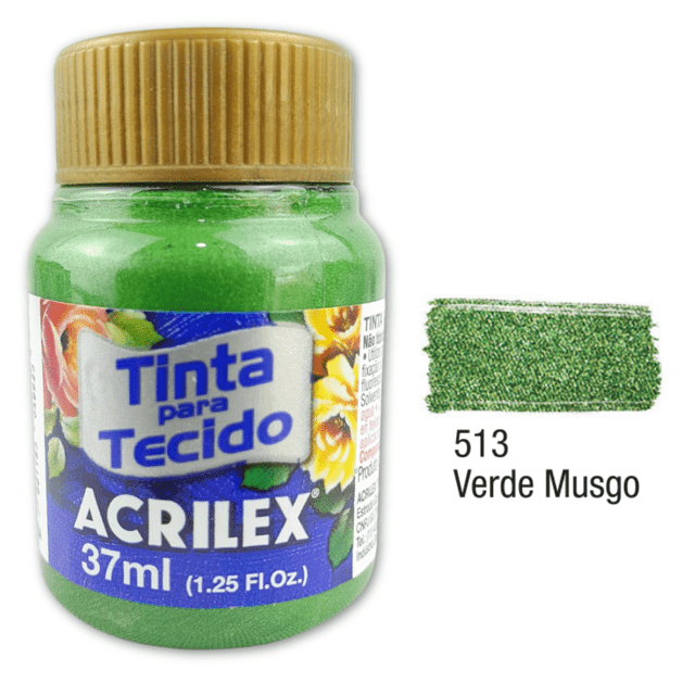 Pintura Acrilica 60 ml Acrilex Verde Musgo 513