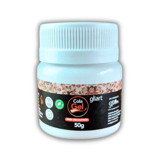 Cola Gel 50g Gliart | Materiais para Artesanato | Peças de Gesso para ...