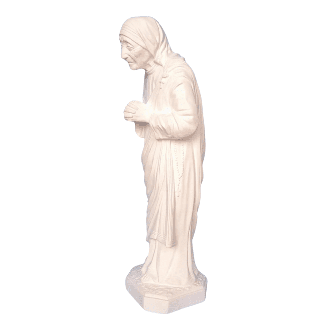 Madre Teresa de Calcutá 32,5cm - Gesso Cru