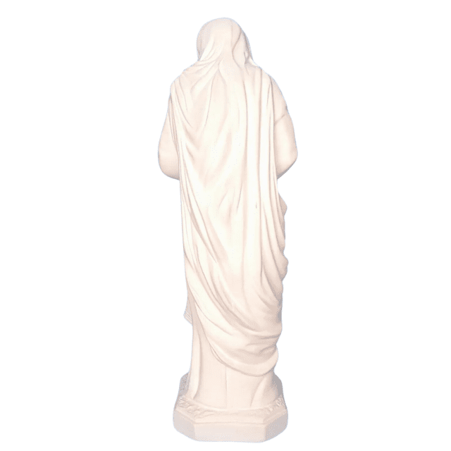 Madre Teresa de Calcutá 32,5cm - Gesso Cru