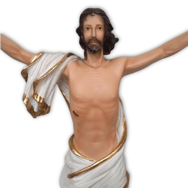 Cristo Ressuscitado 60cm em Resina