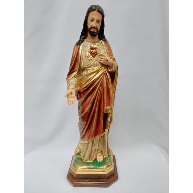 Sagrado Coração de Jesus 65cm em Resina