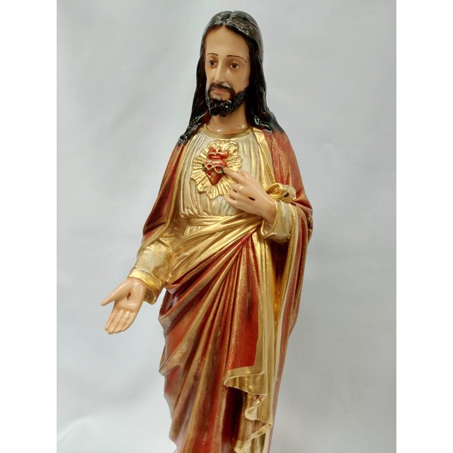 Sagrado Coração de Jesus 65cm em Resina