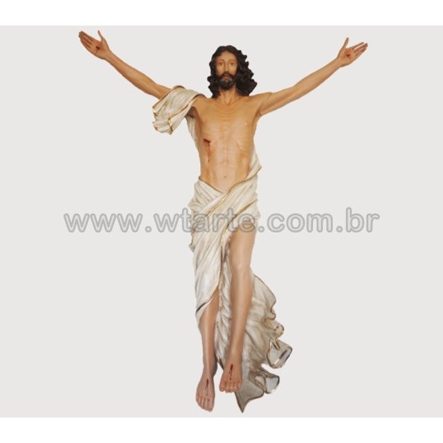 Cristo Ressuscitado 150cm em Resina