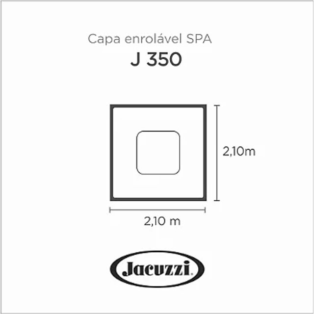 Capa Spa Enrolável Spa J 350 Jacuzzi