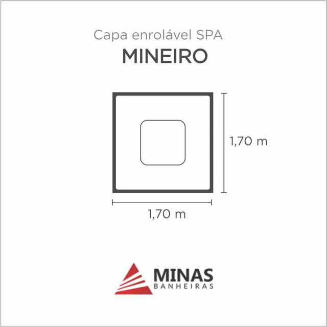 Capa Spa Enrolável Spa Mineiro Minas Banheiras