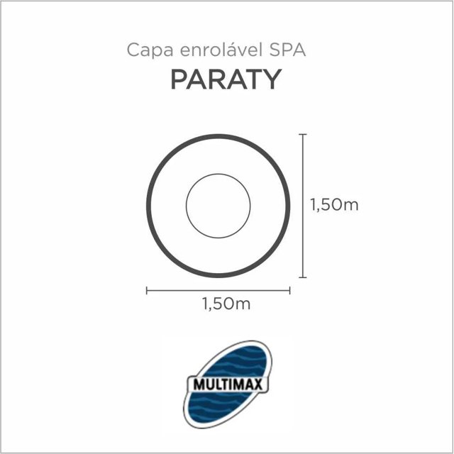 Capa Spa Enrolável Spa Paraty Multimax