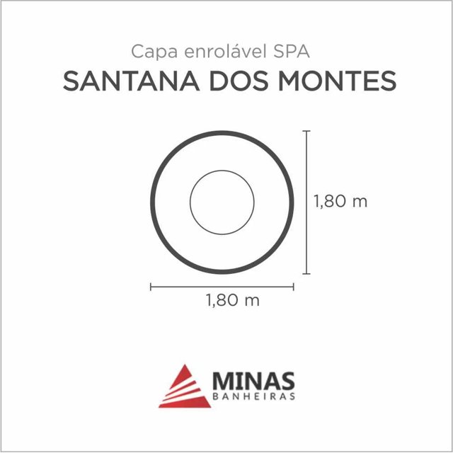 Capa Spa Enrolável Spa Santana Dos Montes Minas Banheiras
