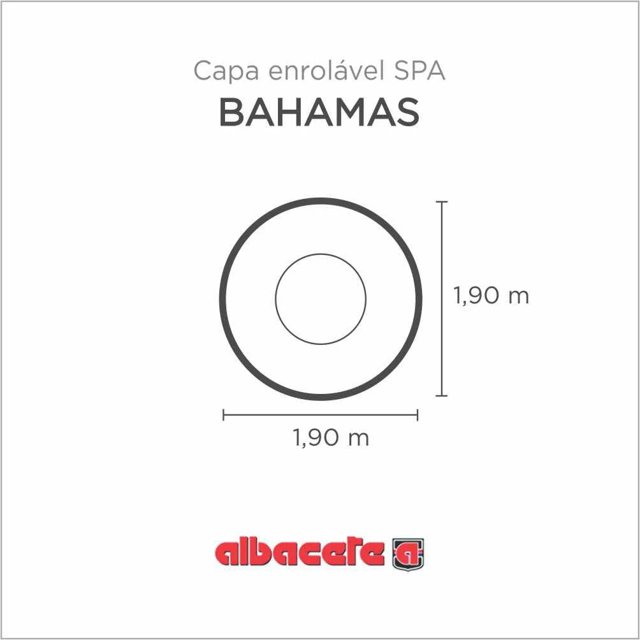 CapaSPA para banheira SPA Bahamas Albacete