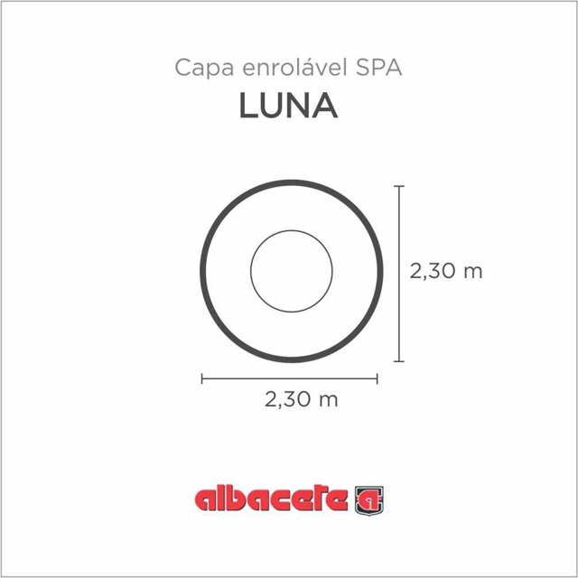 CapaSPA para banheira SPA Luna Albacete