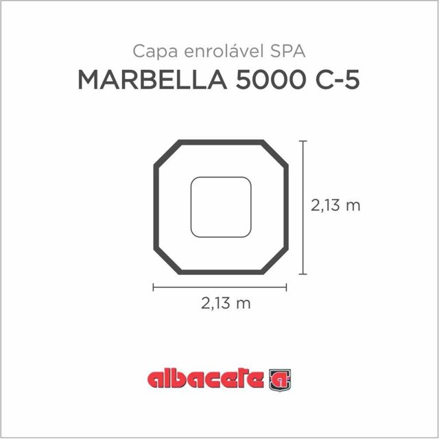 CapaSPA para banheira SPA Marbela 5000 C5 Albacete