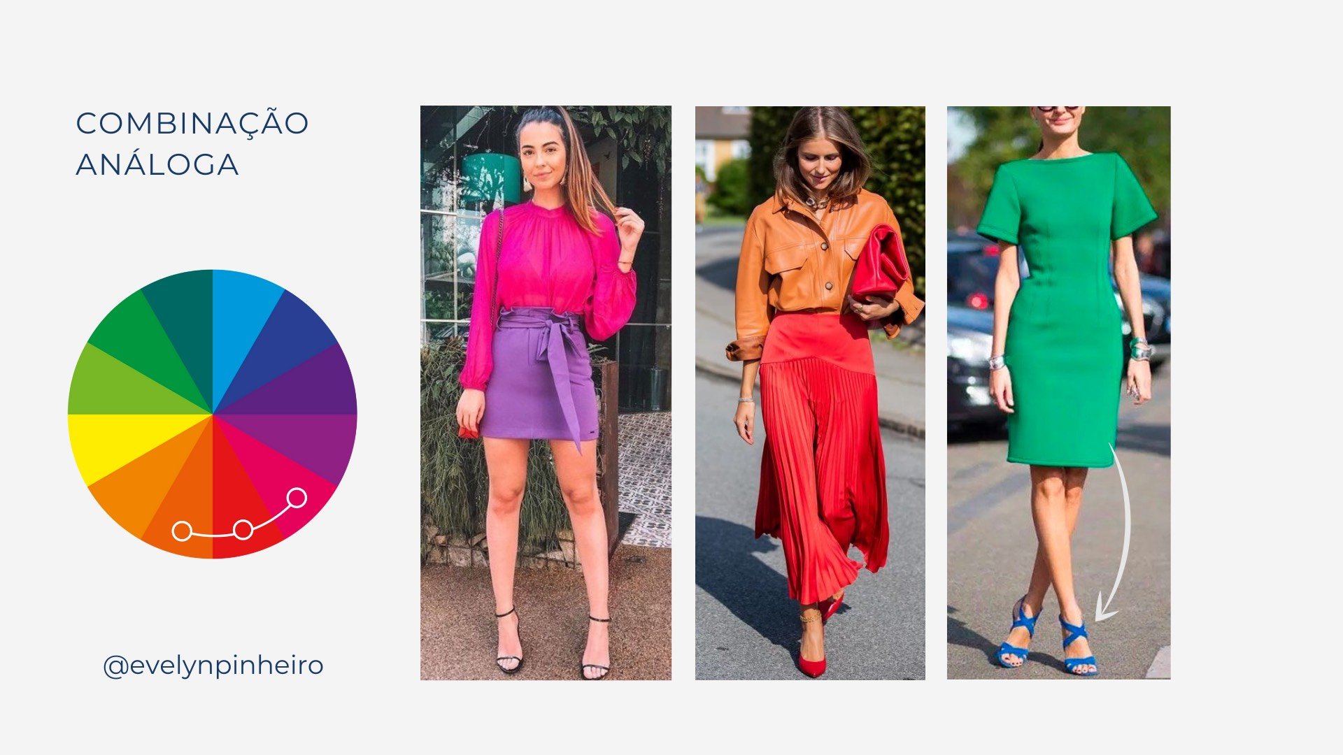 Círculo Cromático: combinando as cores do seu look