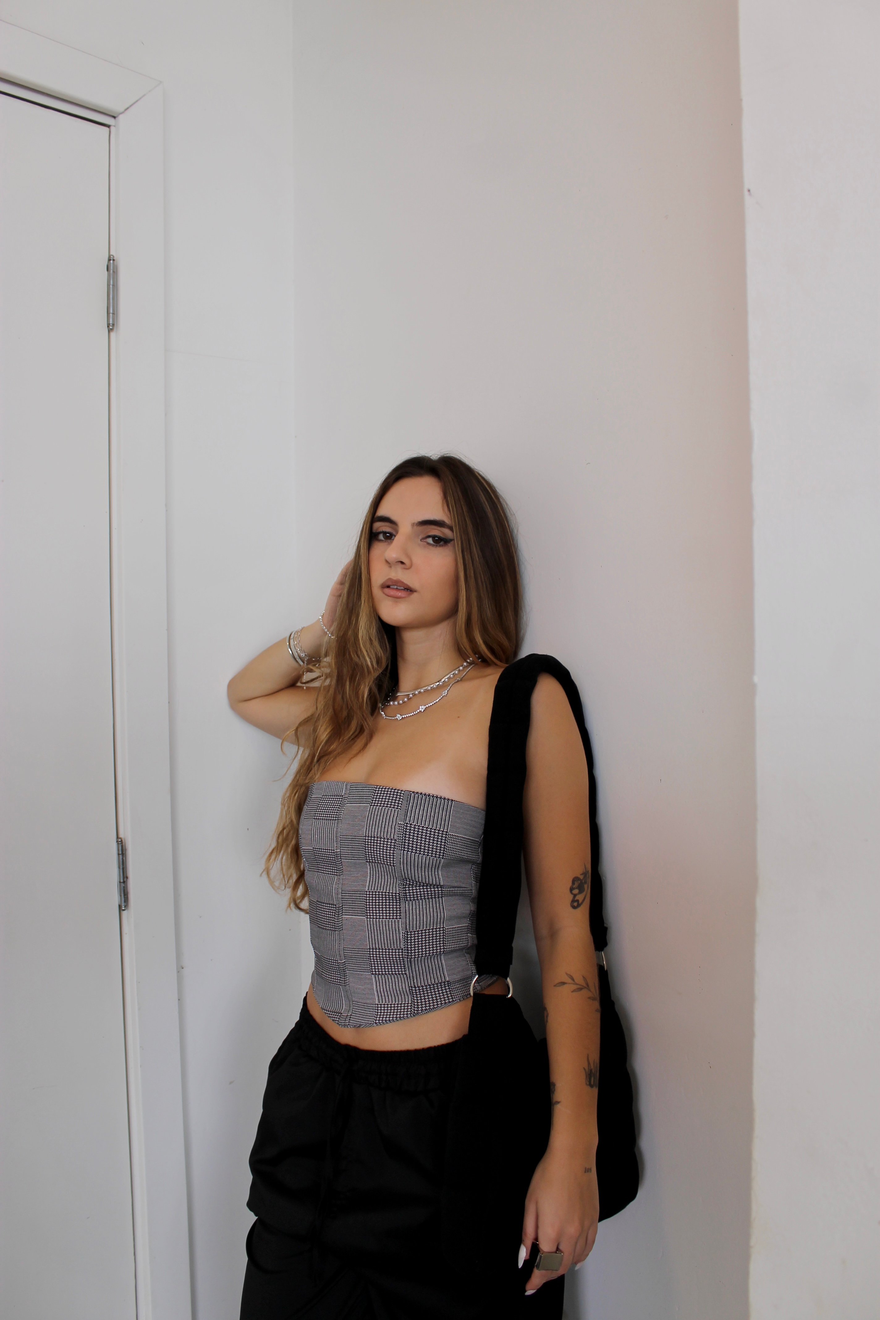 Corset xadrez | SERENA COMPANY