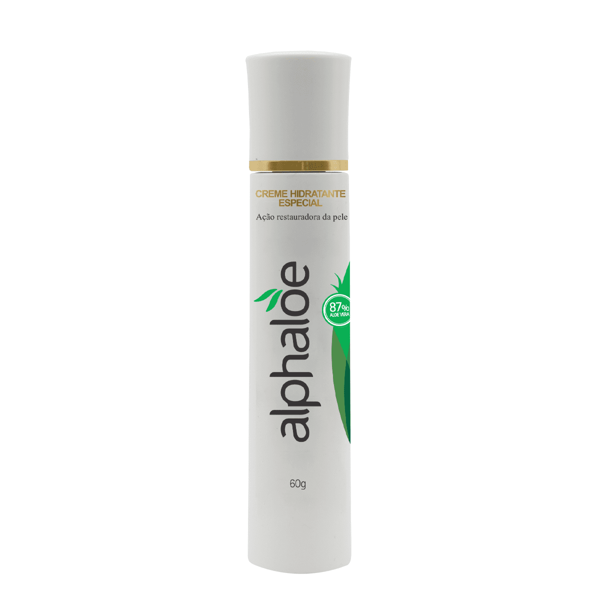 Creme Hidratante Especial de Aloe Vera Alphaloe (87% de Babosa) 60g