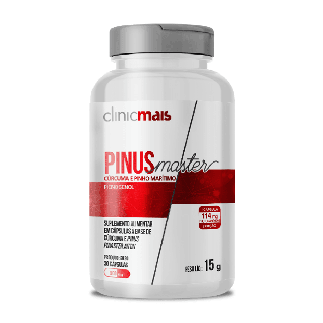 Pinus Master 30 capsulas clinicmais