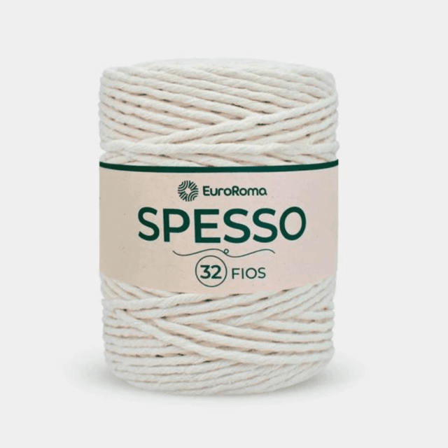 Barbante de Algodão Spesso - 4/32 FIOS | Casa das Cordas RS