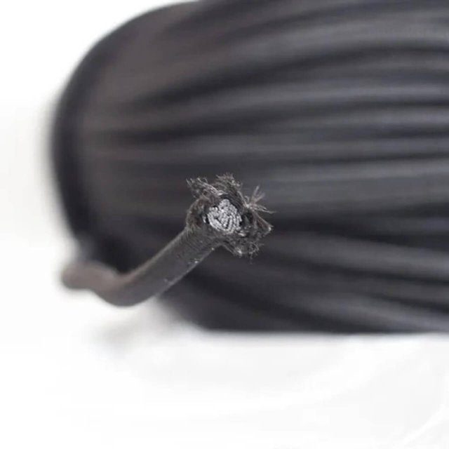 SAP Corda Elastica 3m Per Battle Rope E Allenamento Core, Con Moschettoni Metallici E Manicotto Di Sicurezza, Resistenza Variabile Per Fitness