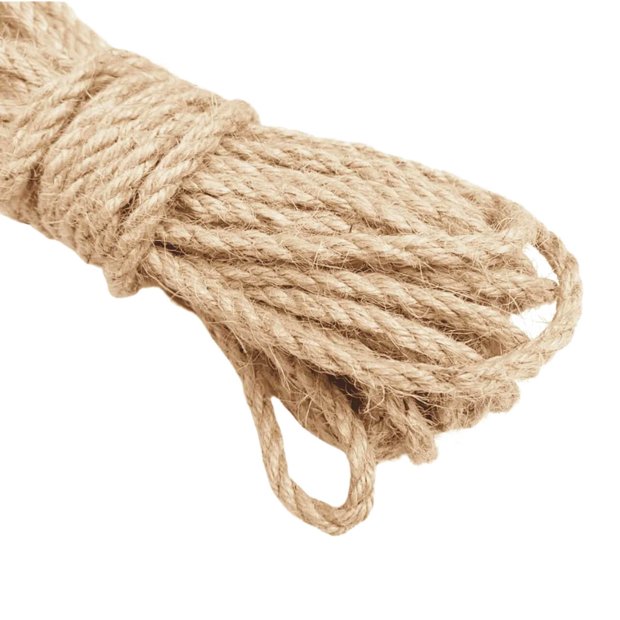 Corda de Juta Natural 12 mm - Meada | Casa das Cordas RS | Casa das ...