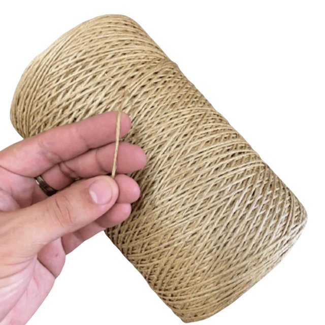 Fio de Rami Natural 10/4 - Rolo 650 Metros | Casa das Cordas RS | Casa ...