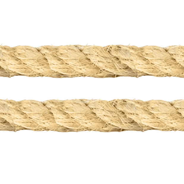 Corde Cordage En Sisal 40mm 20m 4 Torons Torsadé Catégorie A