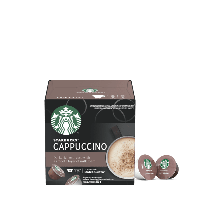 Cappuccino Starbucks 12 Cápsulas by NESCAFÉ® Dolce Gusto® - Comprar Cápsulas