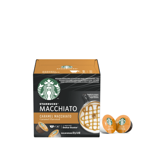 starbucks caramel macchiato dolce gusto pods