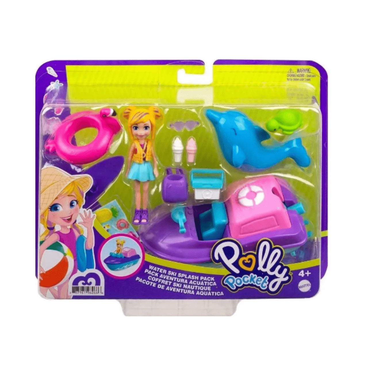 Playset Polly Pocket com Mini Bonecas - Boutique de Moda - Mattel