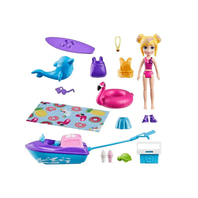 Polly Pocket Diversão Amigos Mini Boneca Colecionavel