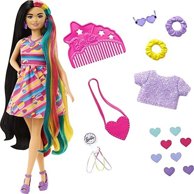 Barbie Malibu Estilista Acessórios Cabelo E Maquiagem - Mattel