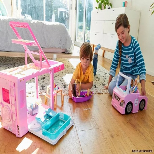 Barbie Veiculo dos Sonhos Dreamcamper 3 em 1 - MATTEL