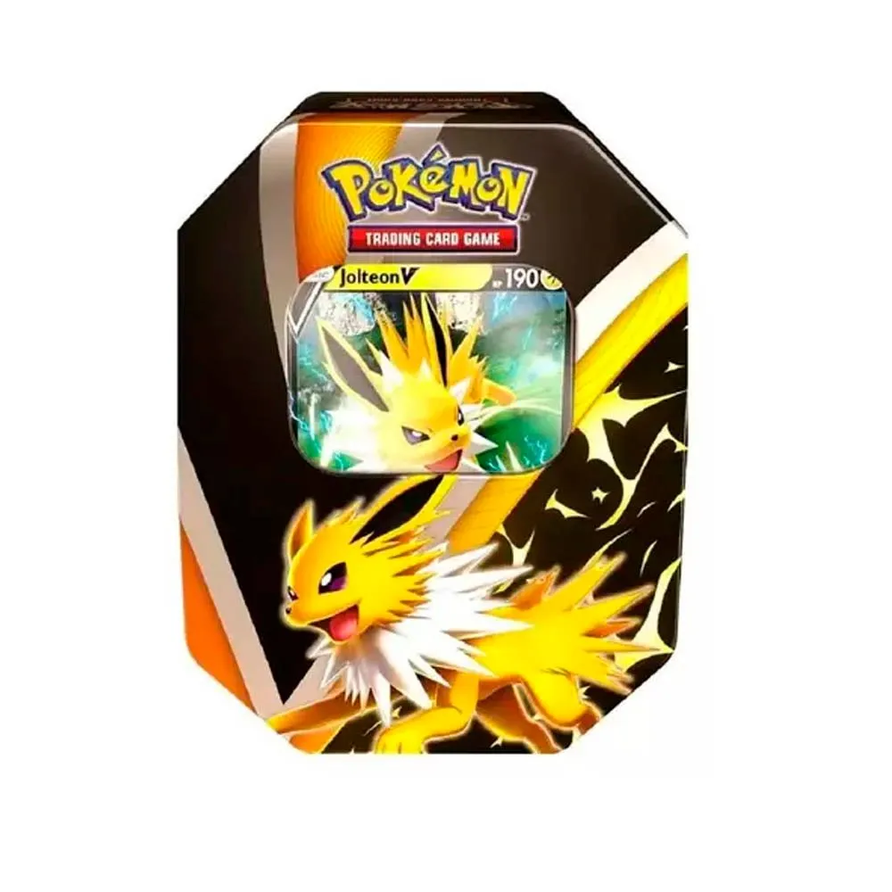 Lata Pokemon Evolução Eevee - Jolteon - V