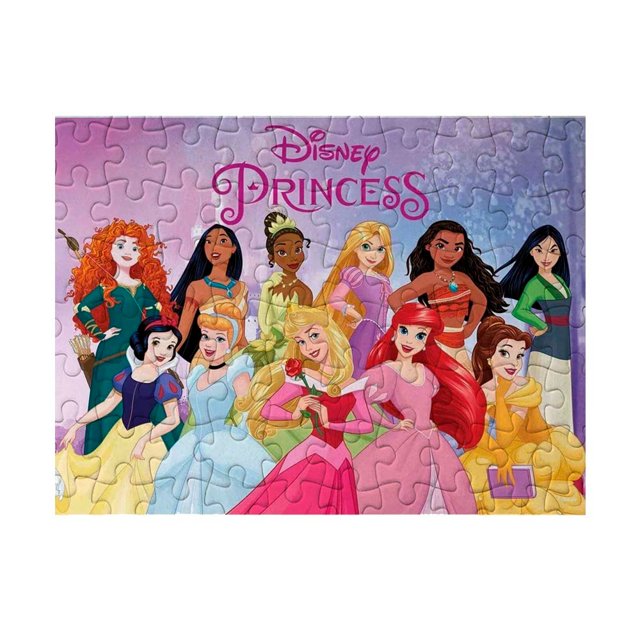 Quebra-Cabeça 3D - Princesas - Disney - 48 Peças - Multikids