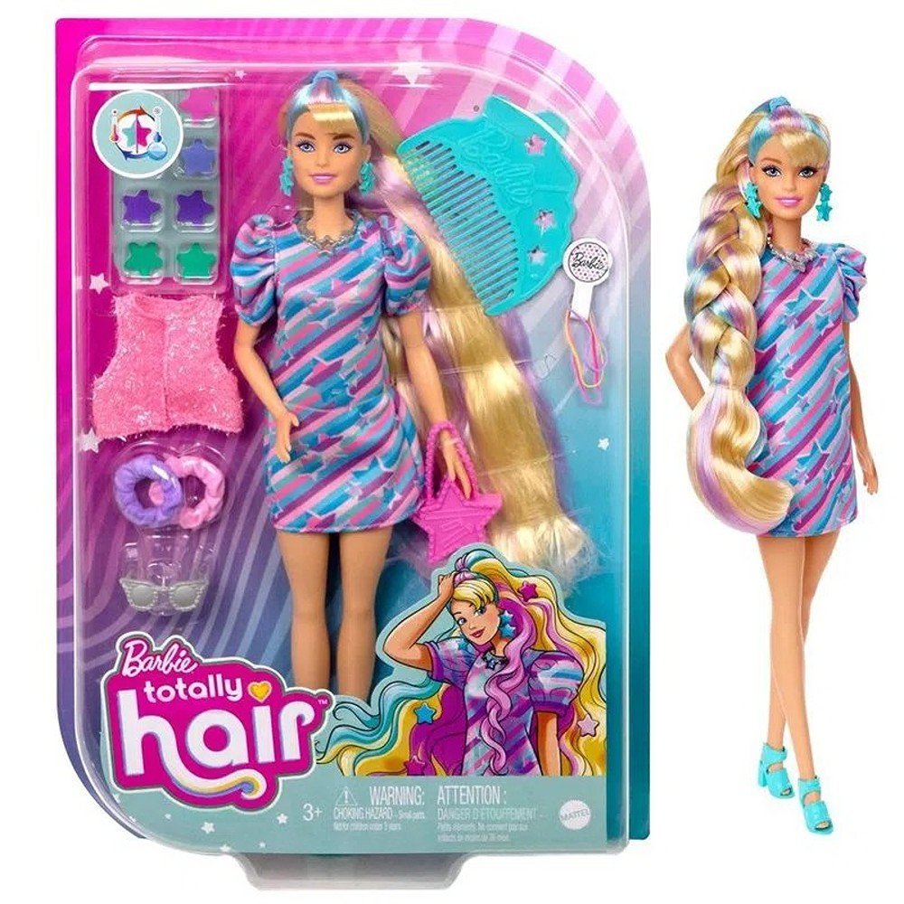 Barbie Malibu Estilista Acessórios Cabelo E Maquiagem - Mattel