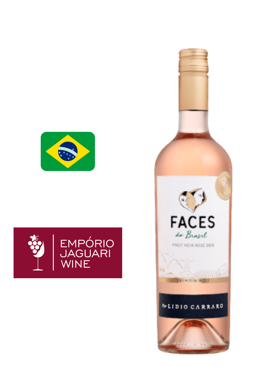 Vinho Rose Lidio Carraro Faces do Brasil Pinot Noir - 750ml