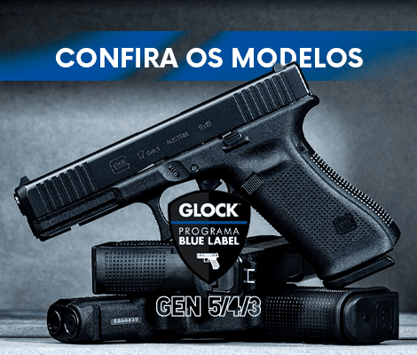 Pistola Glock G19 Gen.5 Cal. 9mm 15 Tiros na Pesca & Cia Armas