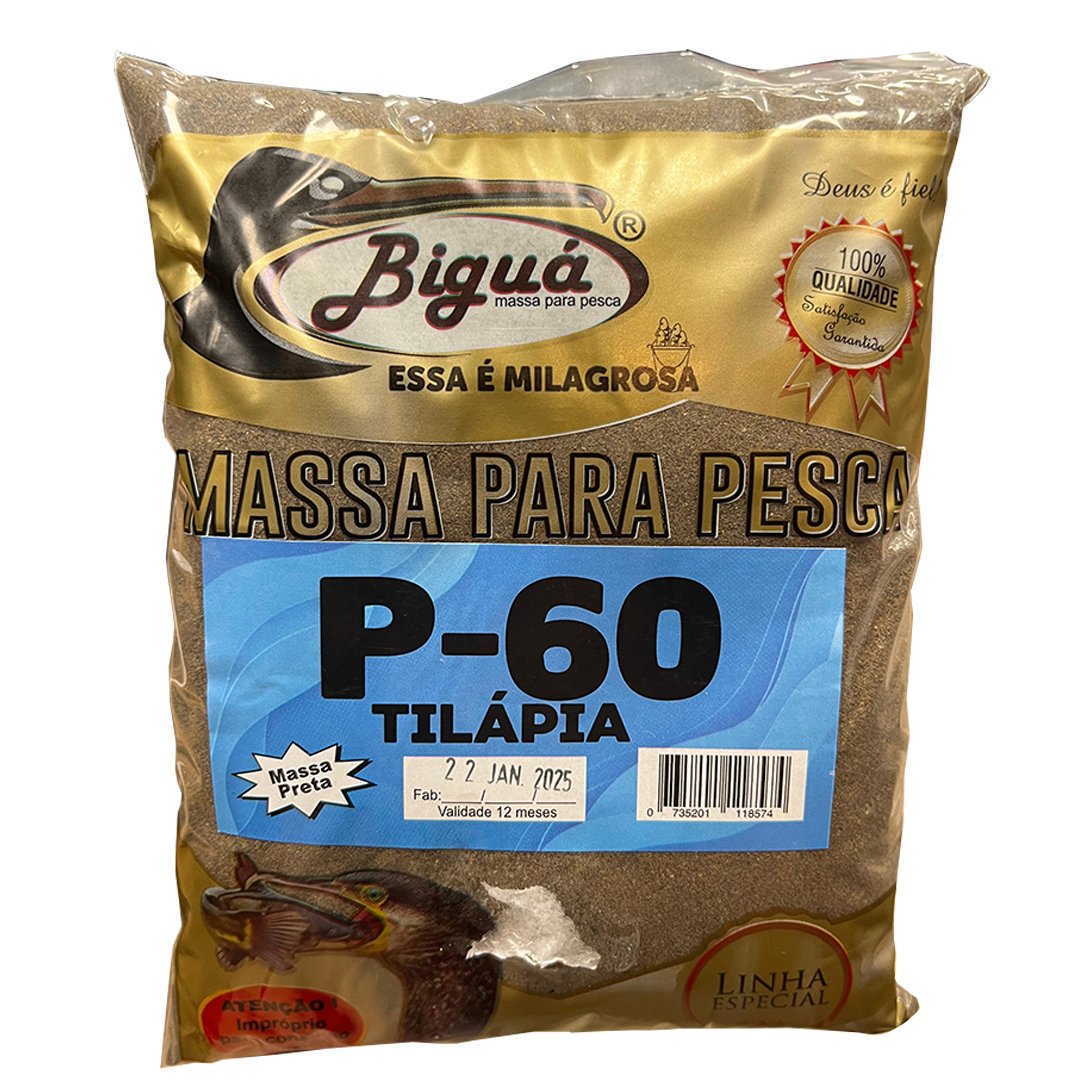 Massa Isca Biguá para Tilápia 500g Atrativa | Nordens