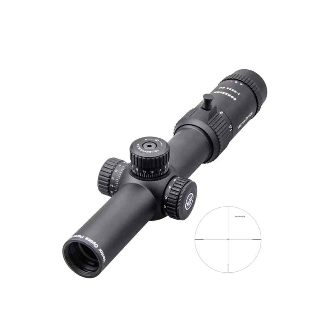 Luneta Vector Forester 1-5x24 30mm Gen2 Black SCOC-03IIK | Nordens
