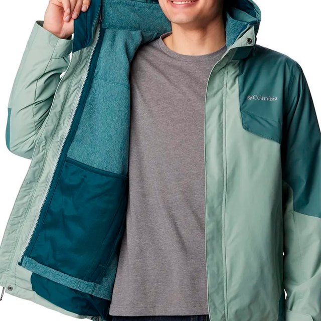 Jaqueta Masculina Columbia Bugaboo II Fleece Interchange Em