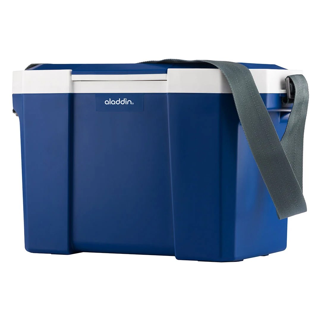 Caixa Térmica Aladdin 24 Litros Com Alça e Tampa Com Suporte Para