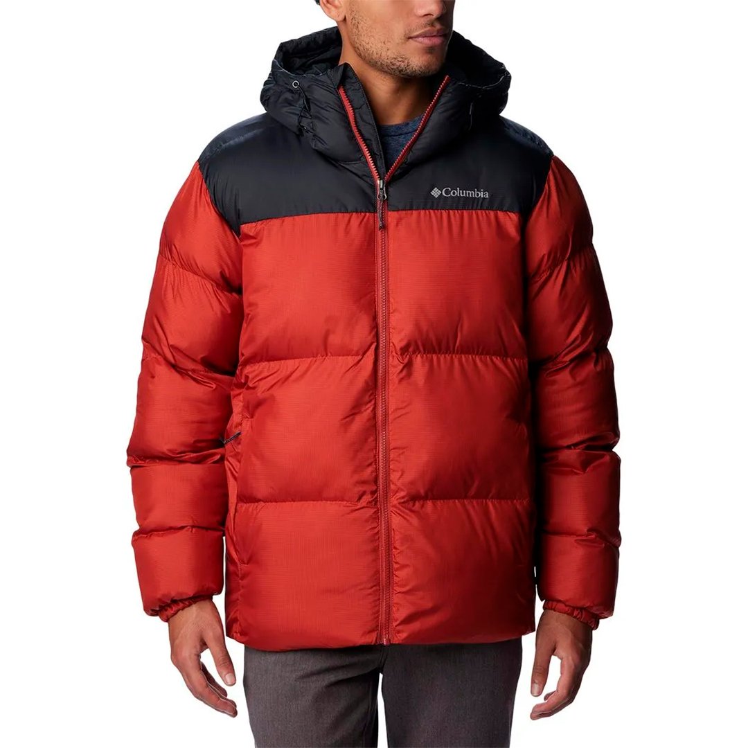 Jaqueta Masculina Columbia Puffect Hooded Resistente à Água
