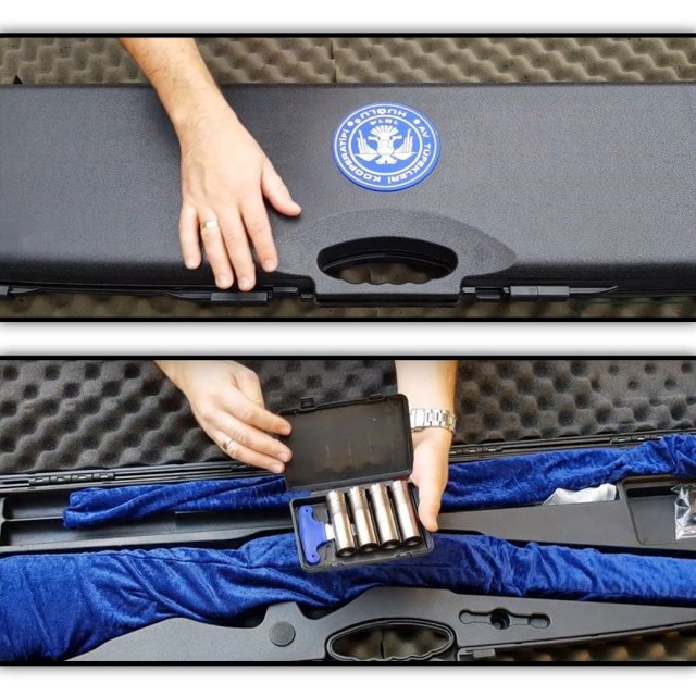 Espingarda Semi Automática Huglu G12 4+1 Tiros Calibre 12 | Nordens