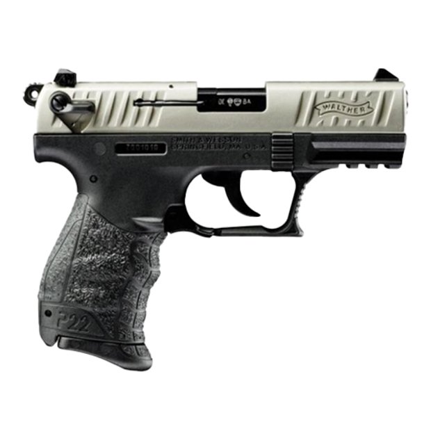 Pistola Walther P22 Nickel Calibre 22 Lr 10 Tiros 342 Nordens