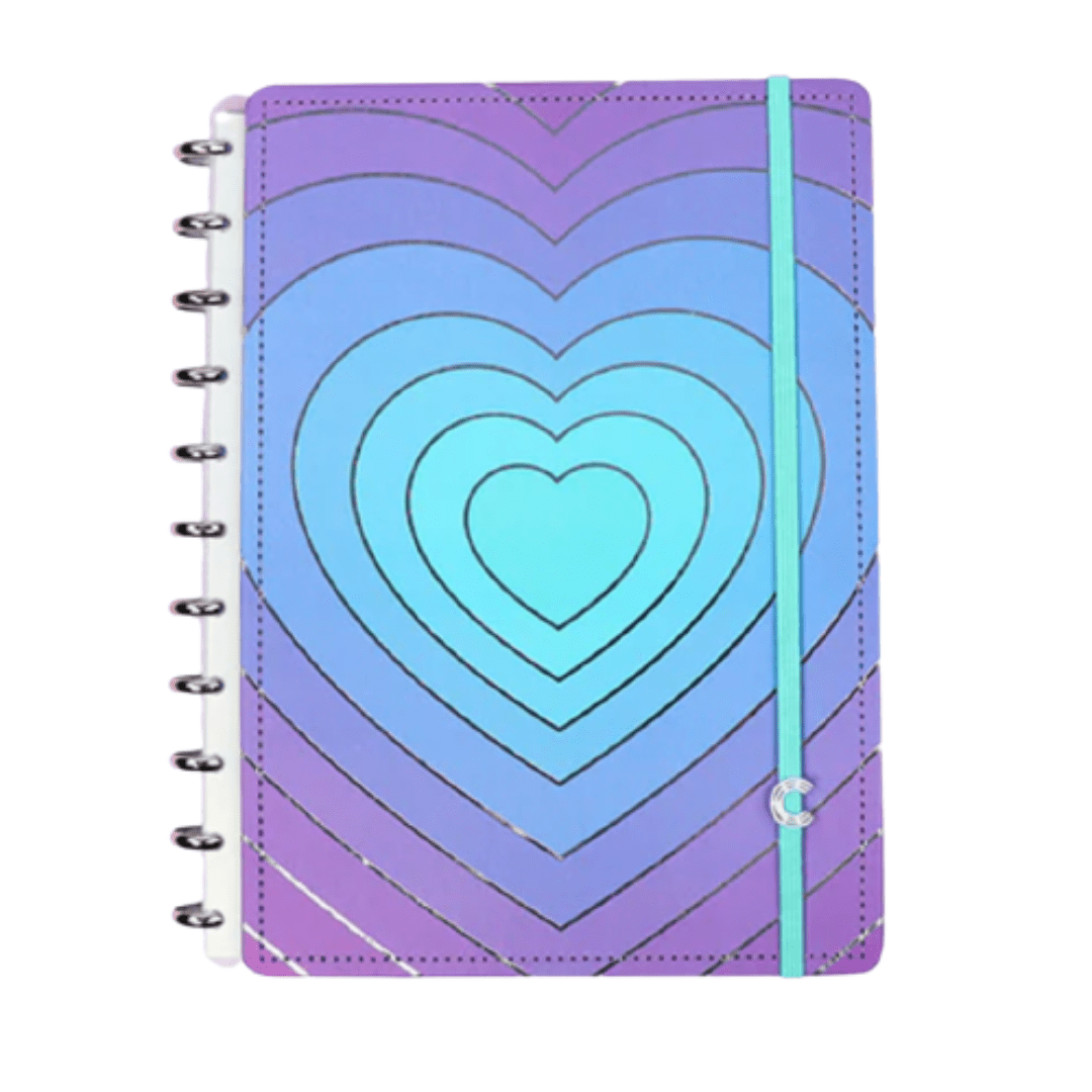 Caderno Inteligente Silver Love Mimmo Papelaria E Fofuras 7432