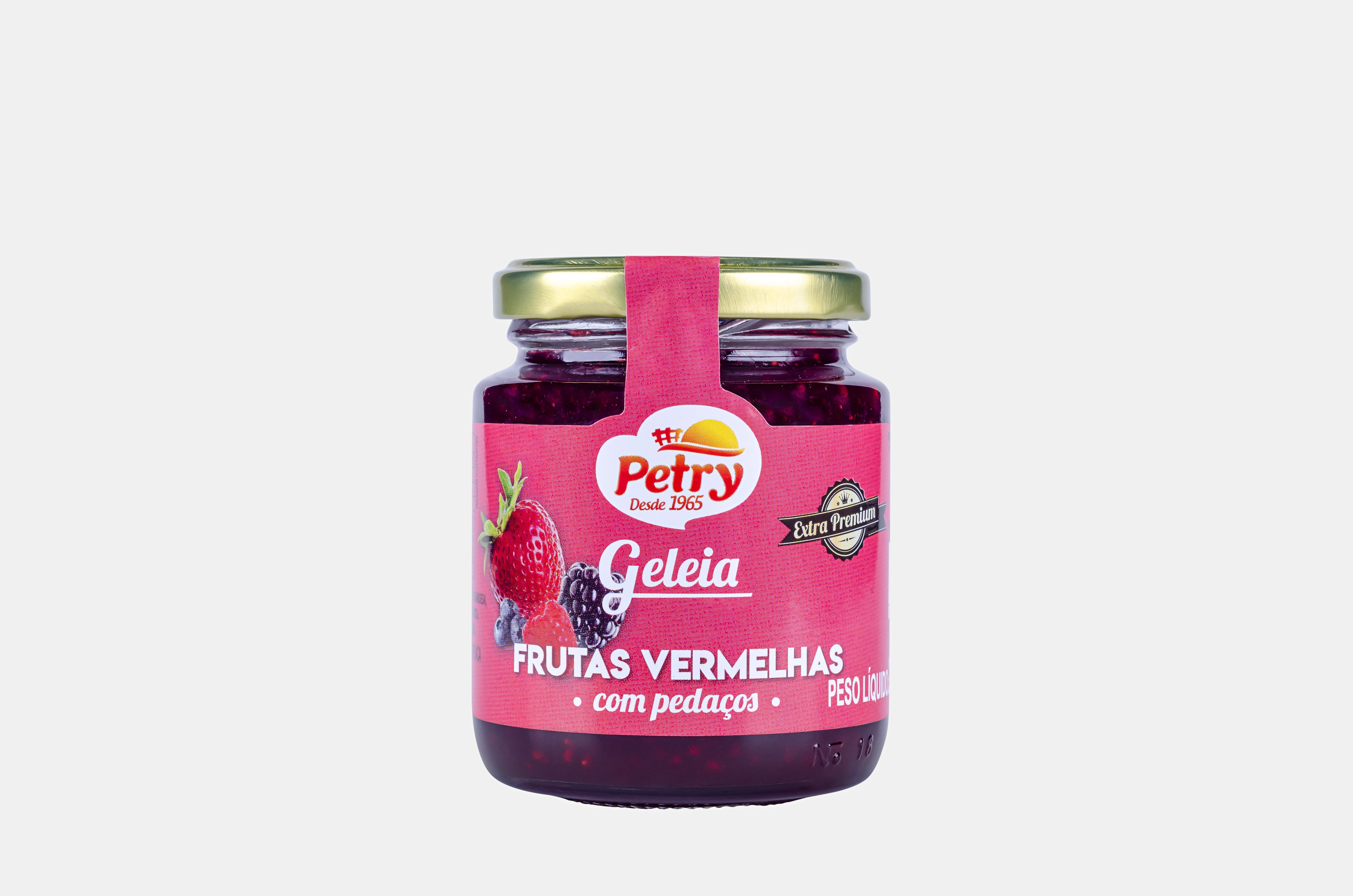 Geleia de Uva com Pedaços Petry 265g