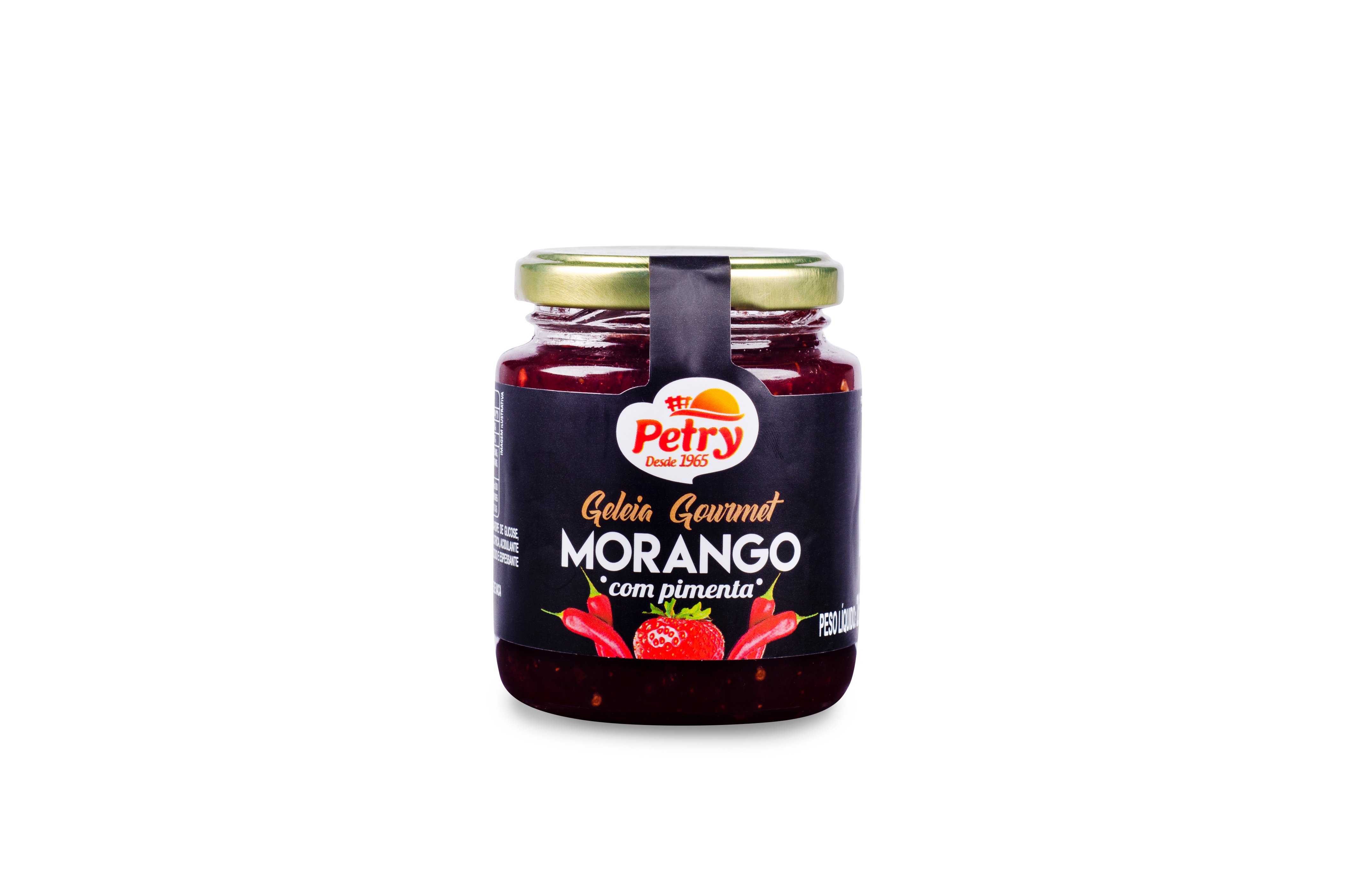 Geleia de Morango com Pimenta ORGÂNICA Alvorada (280g) – Orgânicos
