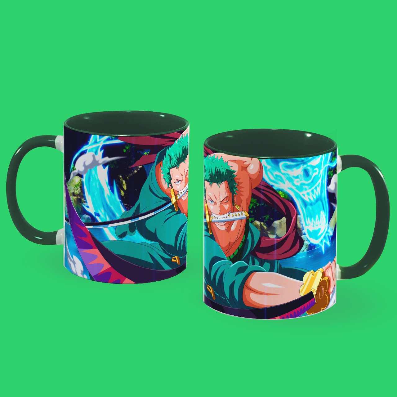 Caneca Camp One Piece Zoro Preta – 280Ml - RioMar Fortaleza Online